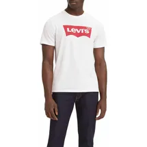 Levi's Standard Housemarked Kurzarm-T-Shirt White / Red M