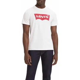 Levi's Standard Housemarked Kurzarm-T-Shirt White / Red M