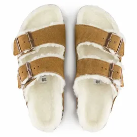Birkenstock Arizona Lammfell Veloursleder mink 36