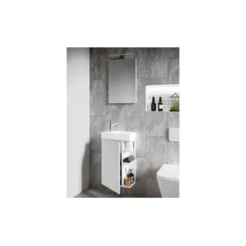 Möbel Kraft Lumia Badkombination 40 x 129 cm Weiß