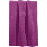 Erwin Müller Handtuch Heidelberg 100% Baumwolle Fuchsia Größe 50x100 cm - saugstark, gut trocknend, kompakt, leichte Qualität - ideal für Sport, Strand, Reisen (weitere Farben)