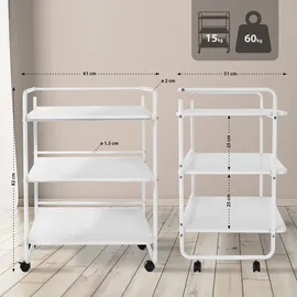 CLP Kosmetik-gerätewagen Pl902 weiß