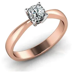 Verlobungsring VR07 333er Rot-/Weiflgold - 3498