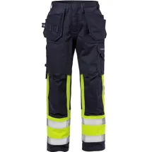 Fristads Flame High Vis Handwerkerhose Kl. 1 2586 FLAM warnschutz-gelb/marine