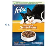 Felix 8x 1kg Farmhouse Sensations mit Huhn Felix Katzenfutter trocken