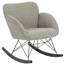 VCM ebuy24 Sessel Schaukelstuhl Braun.