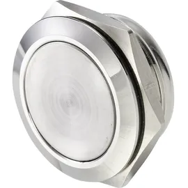 TRU Components TC-9563740 Drucktaster 12 V 0.005 A 1 x Aus/(Ein) Kontaktelement (Ø x H) 21.7 mm x 14.5 mm IP65 1 St. Bulk