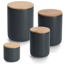 Zeller Gewürzdose grau Ø 7,5 x 8,5 cm 200 ml