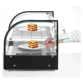 HENDI Warmhaltevitrine doppelt,