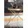 FineBuy Couchtisch Schwarz Gold Glas Ø 82 cm