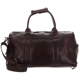 Buckle & Seam Reisetasche Collin Dot Weekender Brown