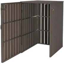 Proregal Mülltonnenbox PROREGAL XL 115 x 77 x 97 cm grau