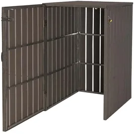 Proregal Mülltonnenbox PROREGAL XL 115 x 77 x 97 cm grau