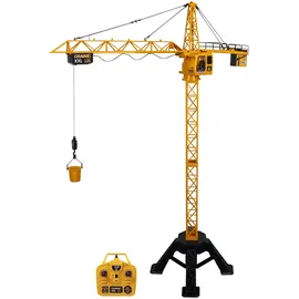 Jamara Kran Turmdrehkran Crane XXL 128 2,4GHz RTR gelb (406320)