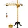 Jamara Kran Turmdrehkran Crane XXL 128 2,4GHz RTR gelb (406320)