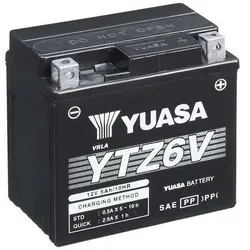 YUASA YTZ6V AGM W/C Wartungsfreie AGM Hochleistungsbatterie