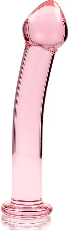 NEBULA SERIES - Modell 10 Dildo aus Borosilikatglas, 16,5 cm Ø 3,5 cm - Rosa