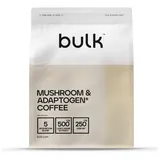 Bulk Pilzkaffee, Löwenmähne, Ashwagandha, Vitamin D, Schwarz, 250 g