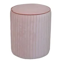 Sitzpouf Pouf Sitzhocker Fußhocker Samthocker Polsterhocker Hocker in Rose