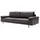 creation by rolf benz Einzelcouch 2-Sitzer Braun/Grau