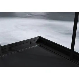 mai & mai Ravenna16K Duschkabine mit Doppel-Schiebetür rechts 90 x 70 cm Schwarz Sicherheitsglas 16K