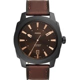 Fossil Machine Leder 49 mm FS5972