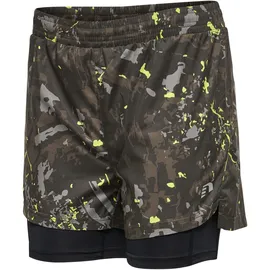 New Line newline nwlKANSAS 2in1 Laufshorts Damen 8217 - terrain aop S