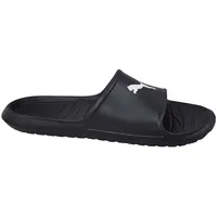 Puma Unisex Divecat V2 Lite Cat Slide Sandal, Black White, 46