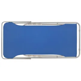 vidaXL Klappbare Strandstühle 44358 75 x 57 x 99 cm blau 2 St.