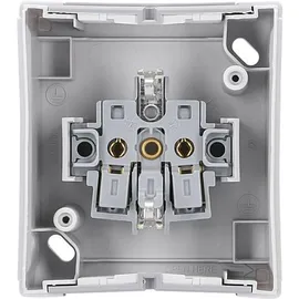 Panasonic Schuko-Steckdose Aufputz IP54 Grau 1 St.