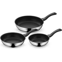 WMF Devil Pfannen-Set 3-tlg. 20 cm + 24 cm + 28 cm edelstahl