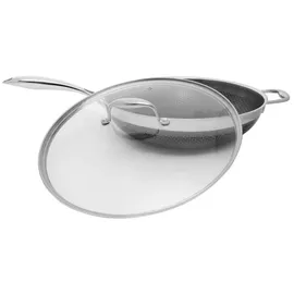 kohersen Wok Mit Deckel Kohersen Black Cube 32cm 5,1l Antihaftbeschichtung