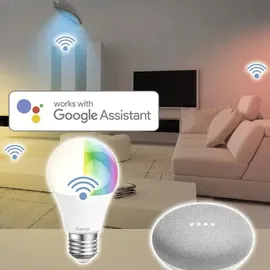 Hama LED Lampe Reflektor GU10 5,5W, RGBW, dimmbar, Refl., für Sprach-/App-Steuerung (00176598)