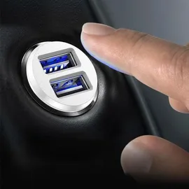 Baseus Autoladegerät 2x USB 3,1 A Schwarz