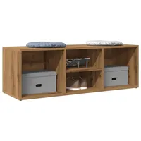 VidaXL Schuhbank Artisan-Eiche 105x35x35 cm Holzwerkstoff