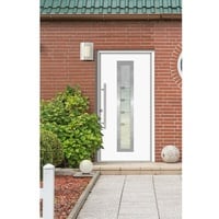 Splendoor Haustür Thermodoor PLUS SP80W  (100 x 210 cm, DIN Anschlag: Links, Verkehrsweiß)