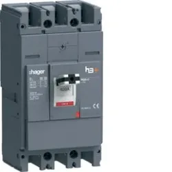 Hager HCW400AR Lasttrennschalter h3+ P630 3 polig 400A FTC.Der Lasttrennschalter nach DIN EN 60947-3 trennt in elektrischen Anlagen die Einspeise-