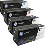 HP 4 HP Toner W2120X-W2123X 212X Multipack K C M Y 4-farbig