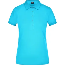 James & Nicholson Damen Elastic Piqué JN709" - James - Nicholson turquoise S"