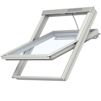 VELUX INTEGRA Dachfenster GGL 206730 Solarfenster Holz weiß lack ENERGIE Wärmedämmung, 55x78 cm (CK02)