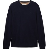 Knitted Navy Melange 3XL