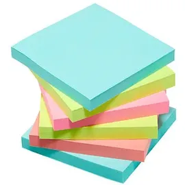 Post-it Super Sticky Cosmic Haftnotizen extrastark farbsortiert, 6 Blöcke