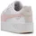 Puma Carina Street Lux Crafted Flowers Damen Plateau-Sneaker White/Rose Quartz 40