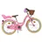 18" RH 25 cm rosa 1-Gang Handbremsen