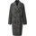 QS Karierter Oversize Mantel schwarz M