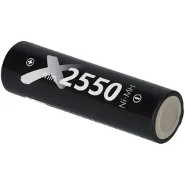 XCell 100x XCell Mignon Akku AA LSD Plus Ni-MH 1,2V 2550 mAh low self-discharge