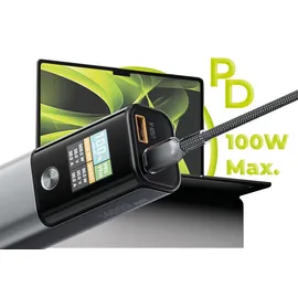 mobile origin MO-100WPD-PB12, 14000 mAh 100 W Grau