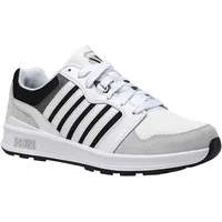 K-Swiss Rival Sneaker White/Black/Lunar Rock, 44 EU