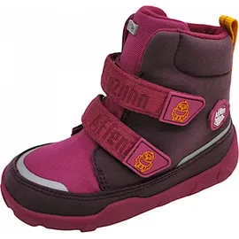Affenzahn Winterstiefel Comfy Vegan Vogel WF TEX für Kinder, Pink 28 EU