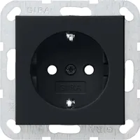Gira Schuko-Steckdose 16 A 250 V~ Schwarz
